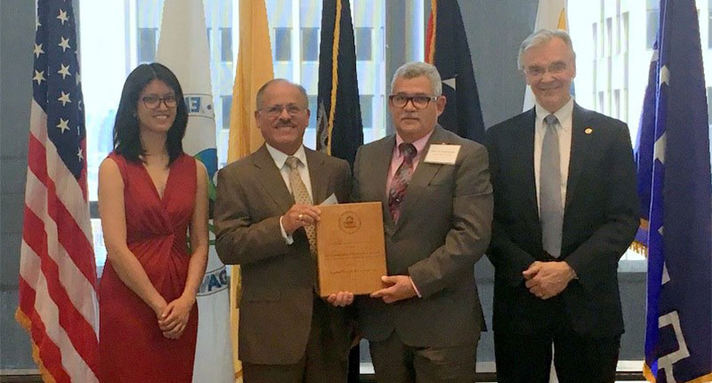 Dr.-Jose-Rodriguez-and-Sr.-Domingo-Monroig-receiving-EPA-Environmental-Champion-Award