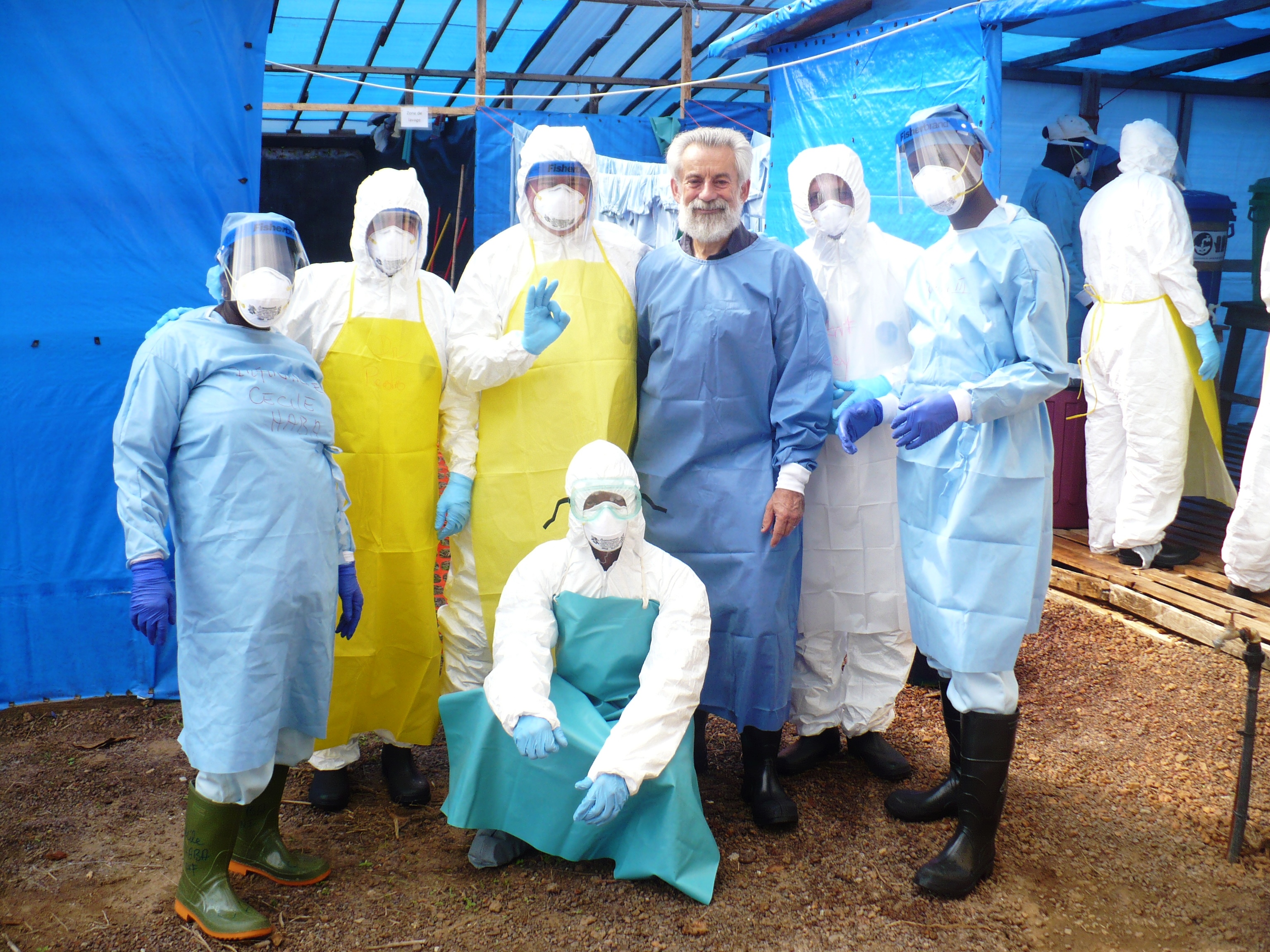 Ed Zuroweste with Cuban Physicians