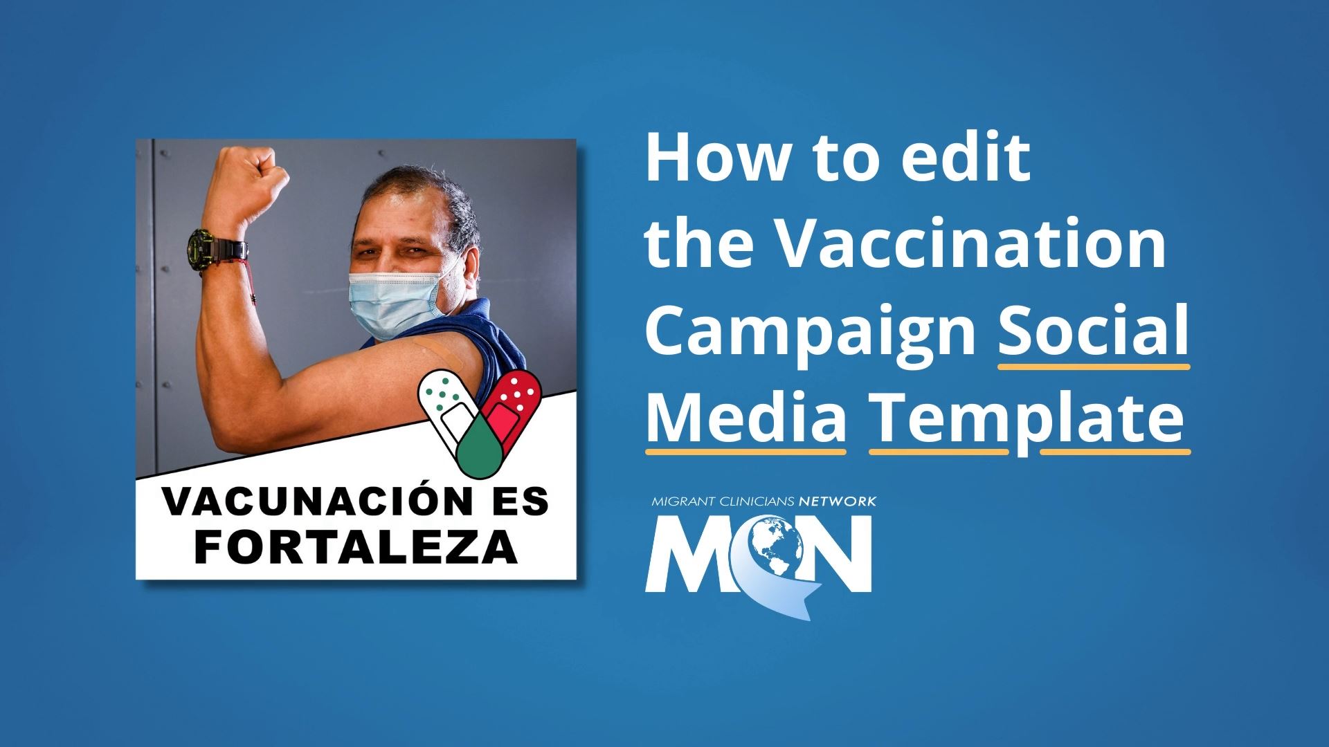 How to Edit the Vaccination Campaign Social Media Template