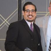 Ricardo Garay with Premiere Care Award