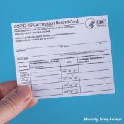 Include the Alias? Skip the Real Name? COVID-19 Vaccination Card Recommendations