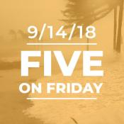 Five on friday: Support for health centers in hurricanes