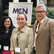 Jose Rodriguez and Alma Galván at East Coast Migrant Stream Forum