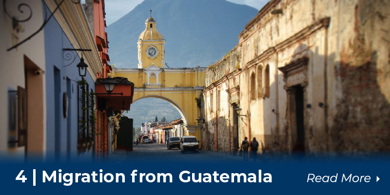 A photo of a street in Guatemala