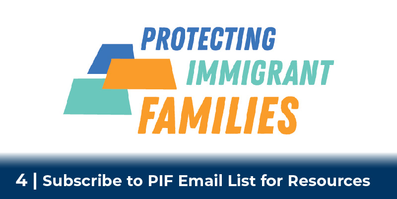 Protecting Immigrant Families Logo