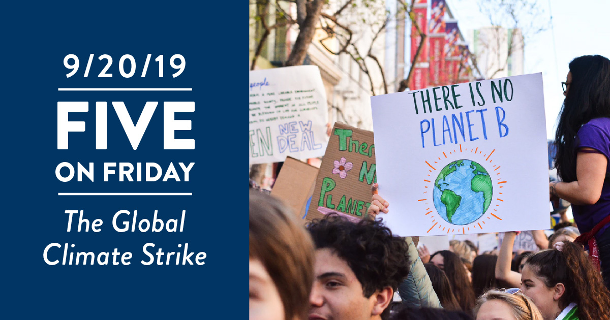 People marching for the climate