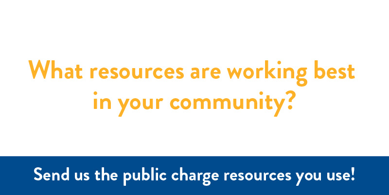 "What resources are working best in your community?"