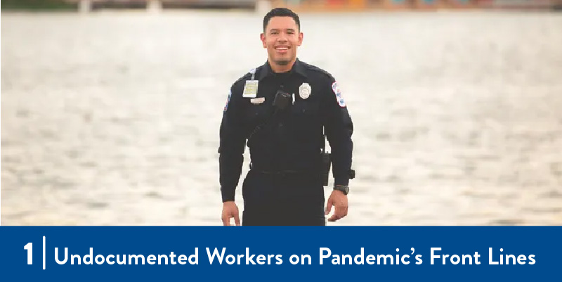 A DACA recipient working as a first responder