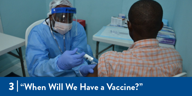 a clinician immunizes a patient