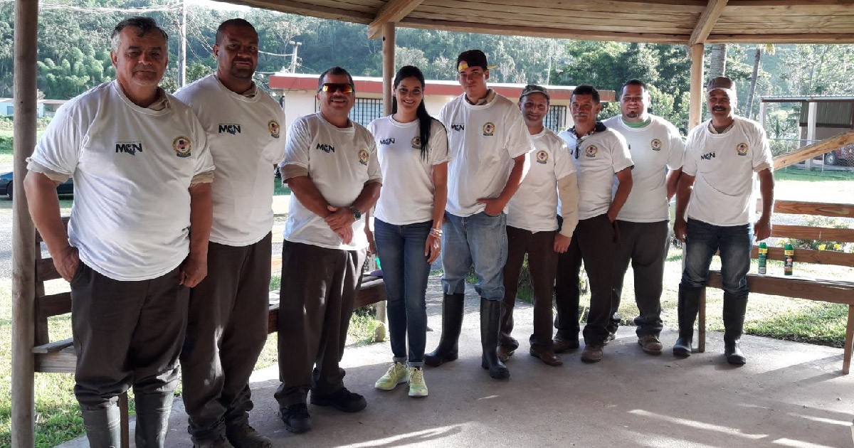 MCN Outreach workers standing together for photo