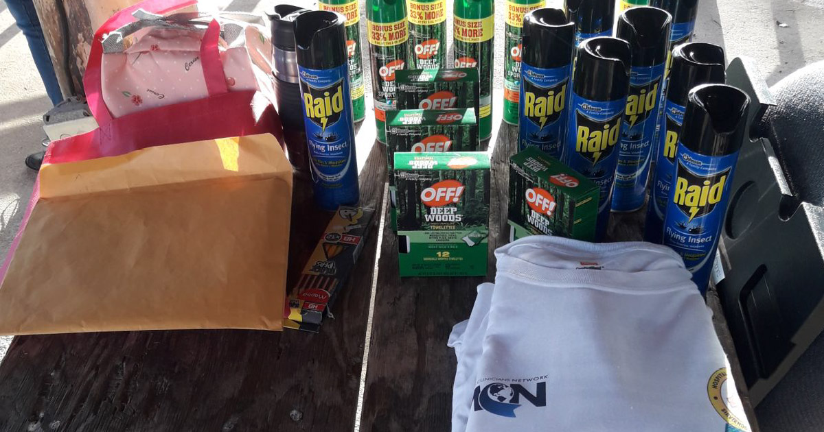 MCN outreach provides supplies