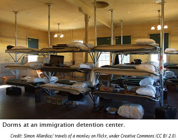 PHOTO: Dorms at detention center